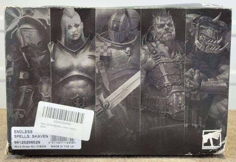 **OPEN BOX/APPEARS NEW** Warhammer Age of Sigmar Skaven Endless Spells