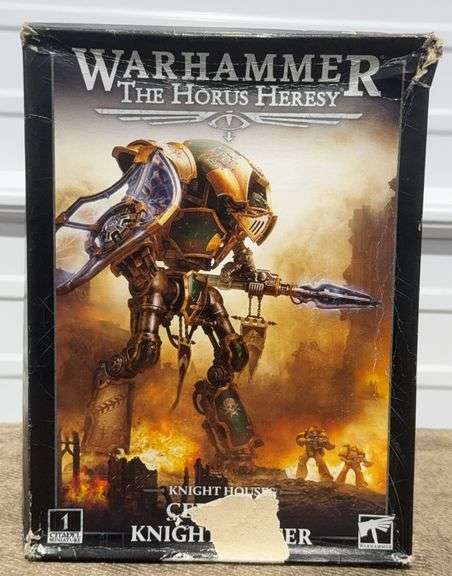 **OPEN BOX-UNSURE IF COMPLETE** Warhammer The Horus Heresy: Cerastus Knight Lancer Miniature Model