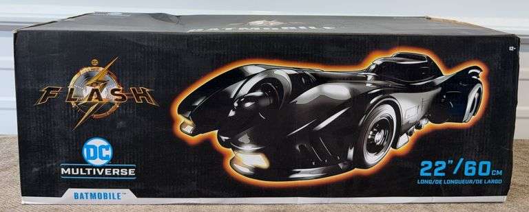 **OPEN BOX/APPEARS NEW** McFarlane Toys DC Multiverse The Flash Movie Batmobile Vehicle
