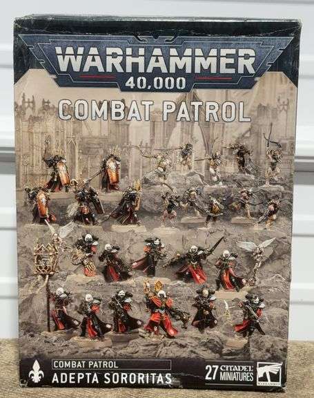 **NEW/SEALED BOX** Warhammer 40,000 Combat Patrol: Adepta Sororitas Miniatures Set