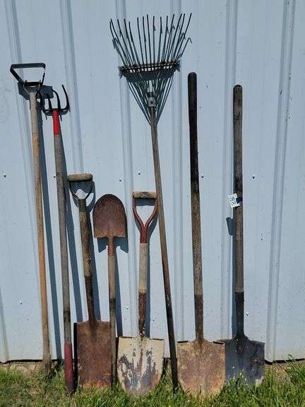 8 Ct. Yard Tools-Shovels, Etc.