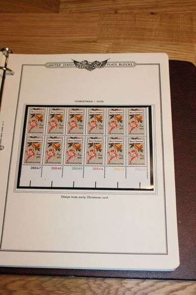 1971 American Flag 8¢ Coil Stamp Strips w/ Plate Numbers – Mail Early Use ZIP Code – U.S. Plate Bloc