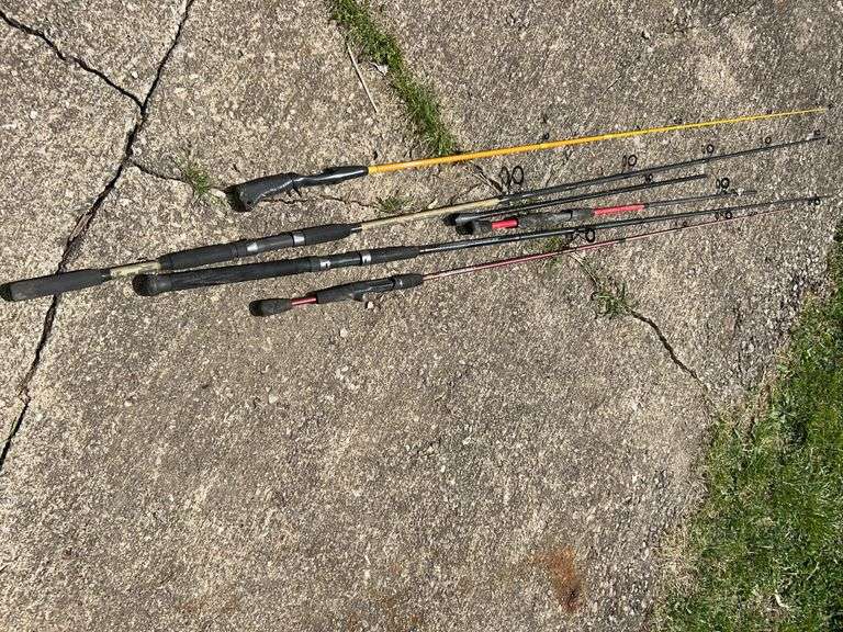 Assorted Fishing Poles