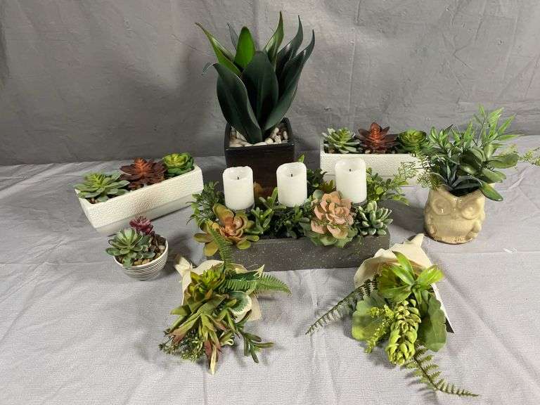 Faux Succulents