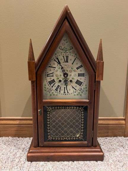 New England Clock Co. Steeple Clock