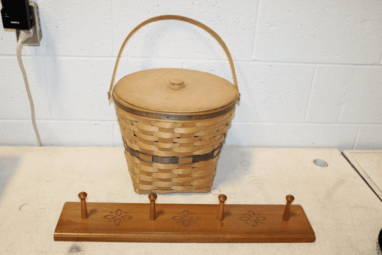 Longaberger Basket & Shelf