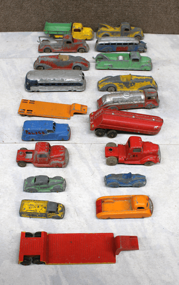Cast Metal Toy Vehicles, Including TootsieToy