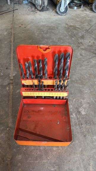 Drill Bit Set in Case
