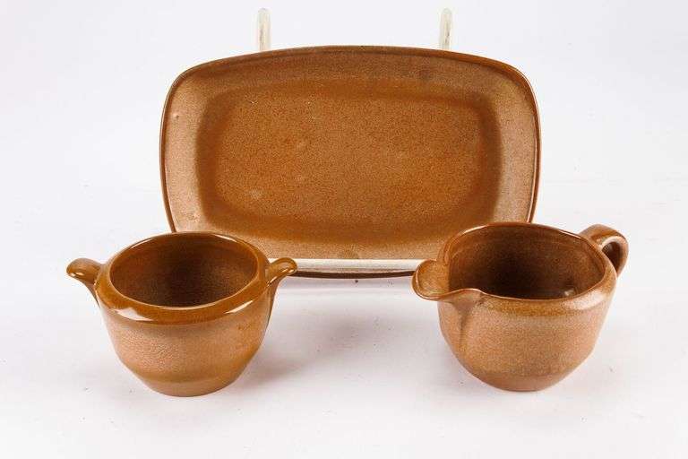 Frankoma Cream and Sugar Set