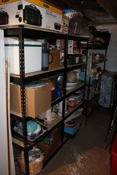 Shelves, Bella Roaster Oven & Contents