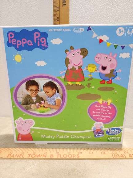 New In Box 2022 Peppa Pig Muddy Puddle Champion Game