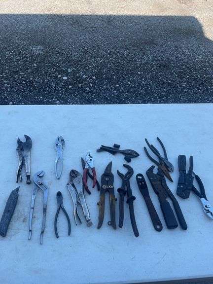 Hand Tools Including Pliers, Wrenches, and Snips