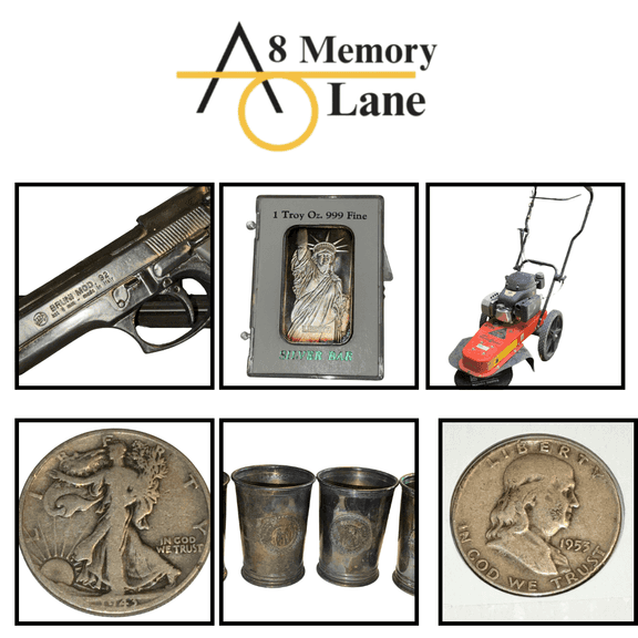 Black Powder Rifles, Silver Coins, Bullion, Antique Furniture & Equipment