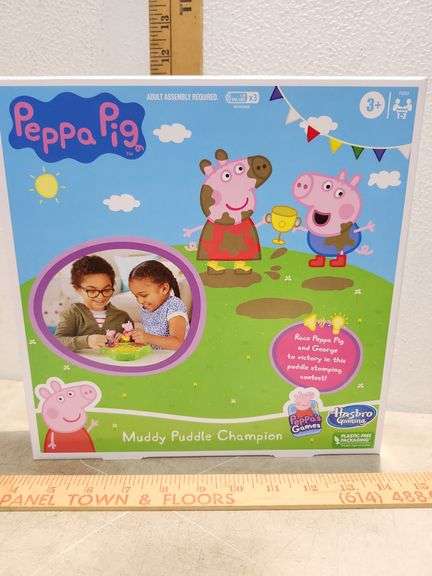 New In Box 2022 Peppa Pig Muddy Puddle Champion Game