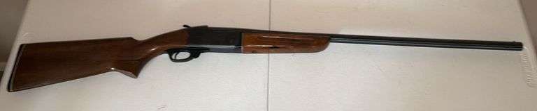 Single Shot 20 GA Engraved