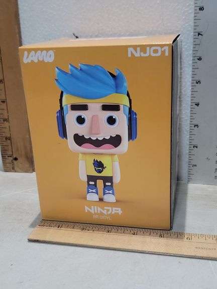 Lamo Ninja Ar Vinyl Figure Damaged Box
