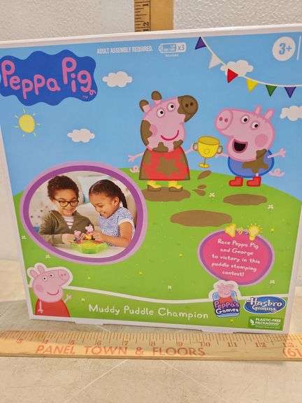 New In Box 2022 Peppa Pig Muddy Puddle Champion Game