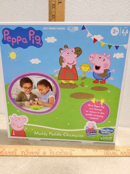 New In Box 2022 Peppa Pig Muddy Puddle Champion Game