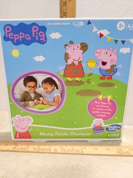 New In Box 2022 Peppa Pig Muddy Puddle Champion Game
