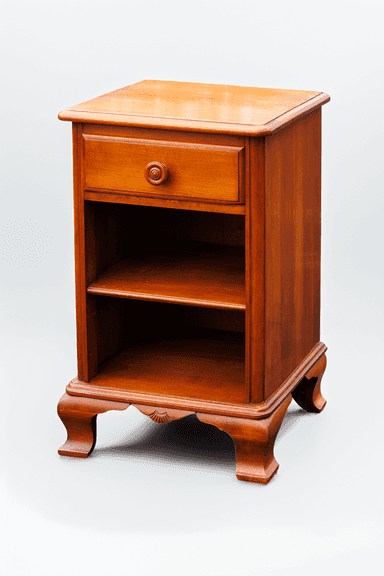 Kling Furniture Single Drawer Maple Nightstand
