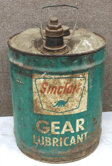 Vintage Sinclair Gear Lubricant 35 Lb. Metal Can