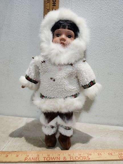 13'' Eskimo Porcelain Doll