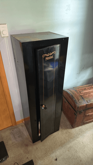 Sentinel Black Gun Safe
