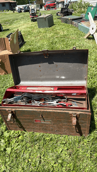 Toolbox with Assorted Tools