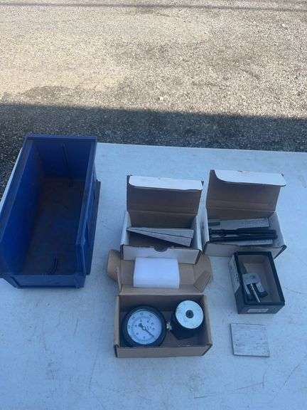 Industrial Components Including Behrens Mounting Tools and Gauge