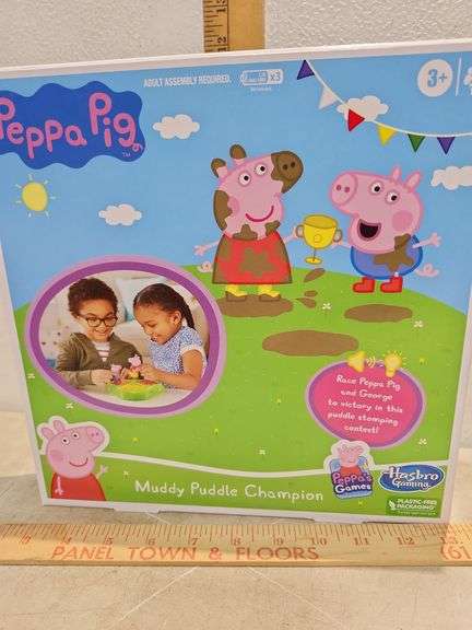 New In Box 2022 Peppa Pig Muddy Puddle Champion Game