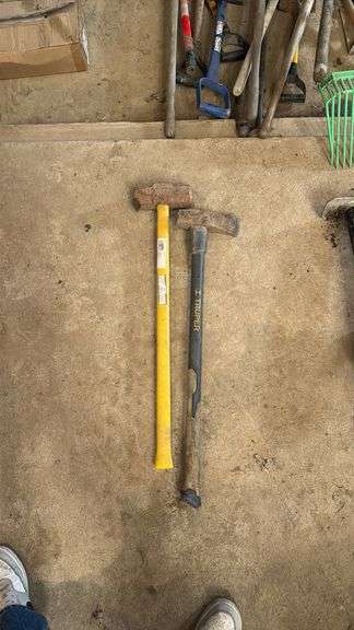 Two Hammers: Yellow & Black