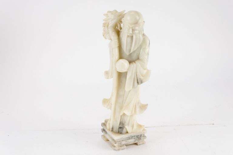 Chinese Stone Sculpture of Shou