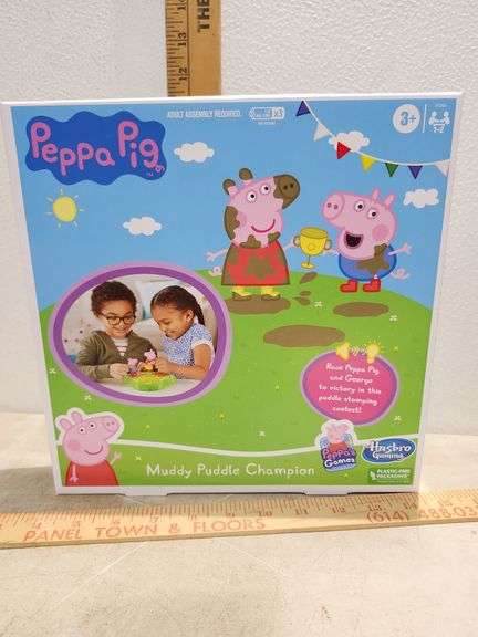 New In Box 2022 Peppa Pig Muddy Puddle Champion Game