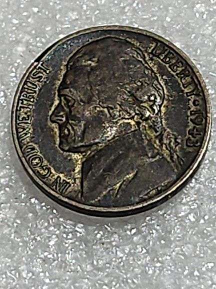 1943 P Mint Silver Nickel