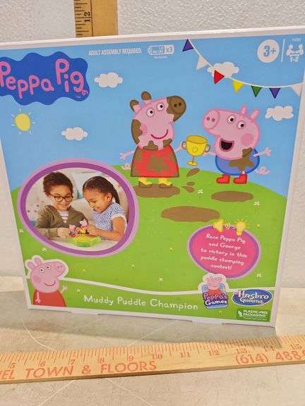 New In Box 2022 Peppa Pig Muddy Puddle Champion Game