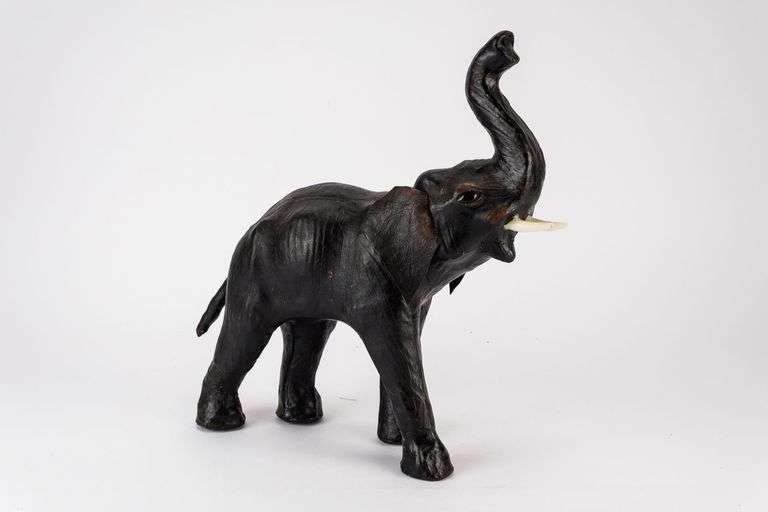 Black Leather Elephant
