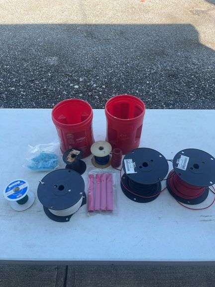 Wiring, Connectors, and Accessories, Including Kimball Midwest 16GA SXL Wire