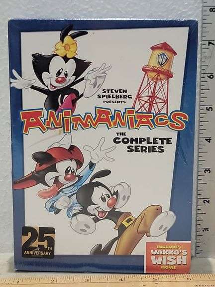 Unopened 25 th Anniversary Steven Spielberg Presents Animaniacs The Complete Series On DVD