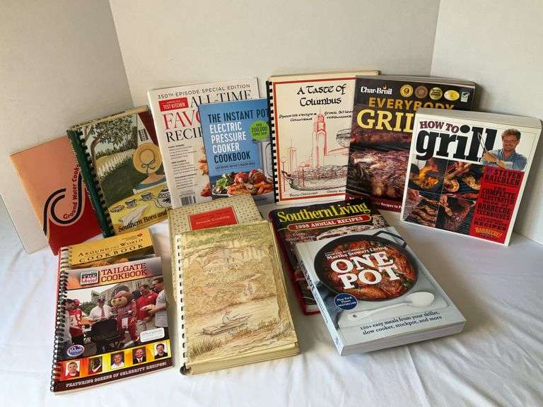 Vintage and Modern Cookbooks