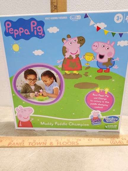 New In Box 2022 Peppa Pig Muddy Puddle Champion Game