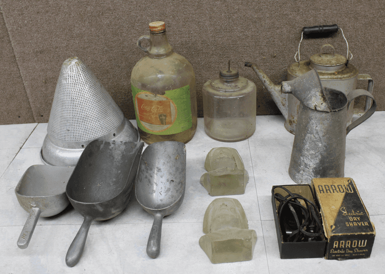 Vintage Metalware and Glassware