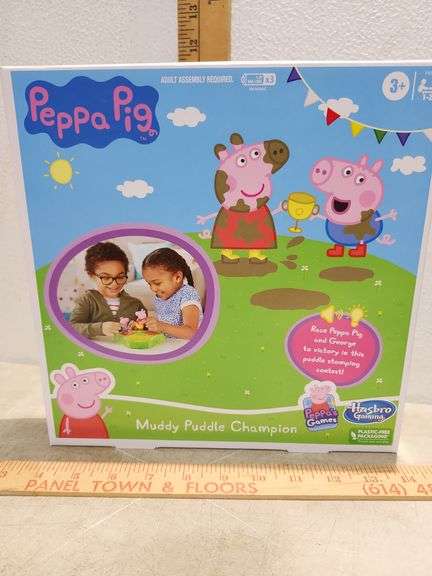 New In Box 2022 Peppa Pig Muddy Puddle Champion Game