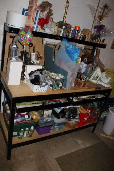 Craft Table & Supplies