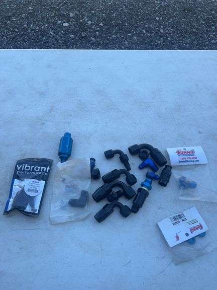 Automotive Performance Fittings and Adapters, Including Vibrant and Summit Racing Components