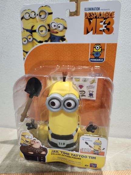 Illumination Presents Despicable Me 3 Jail Time Tattoo Tim