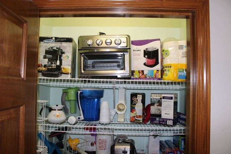 Small Appliances & Pantry Contents
