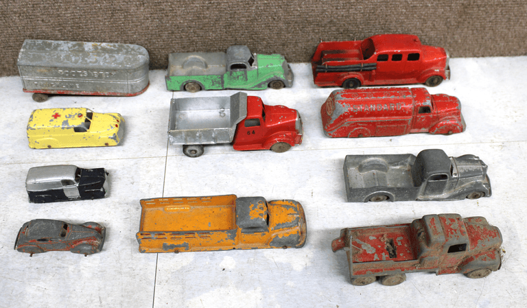 Die-Cast Toy Vehicles, Including Trucks and Cars