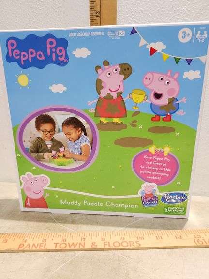 New In Box 2022 Peppa Pig Muddy Puddle Champion Game