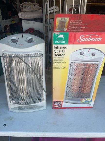 Sunbeam Infrared Quartz Heater Model SQH310 with Original Packaging