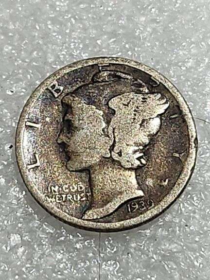 1939 D Mint Mercury Dime
